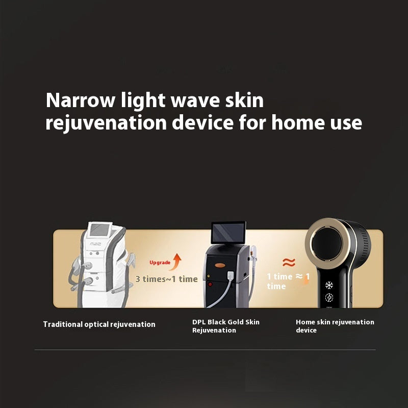 Black Gold Freezing Point IPL Device DPL Super Photon Quantum Sr