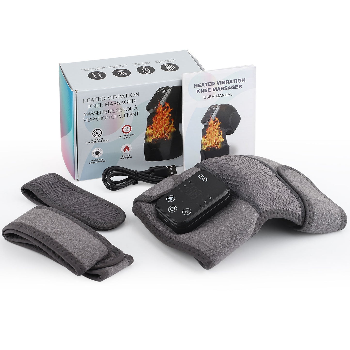 Intelligent Heating Vibration Massage Kneecap Shoulder Pad